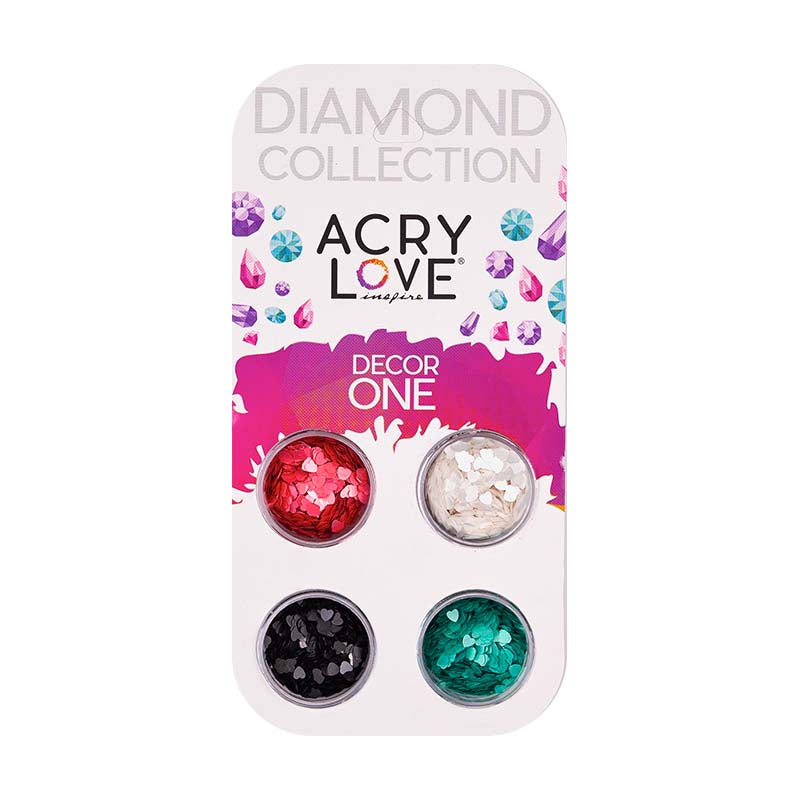 acry love Decor One Corazones #26 decoracion para uñas acrilicas