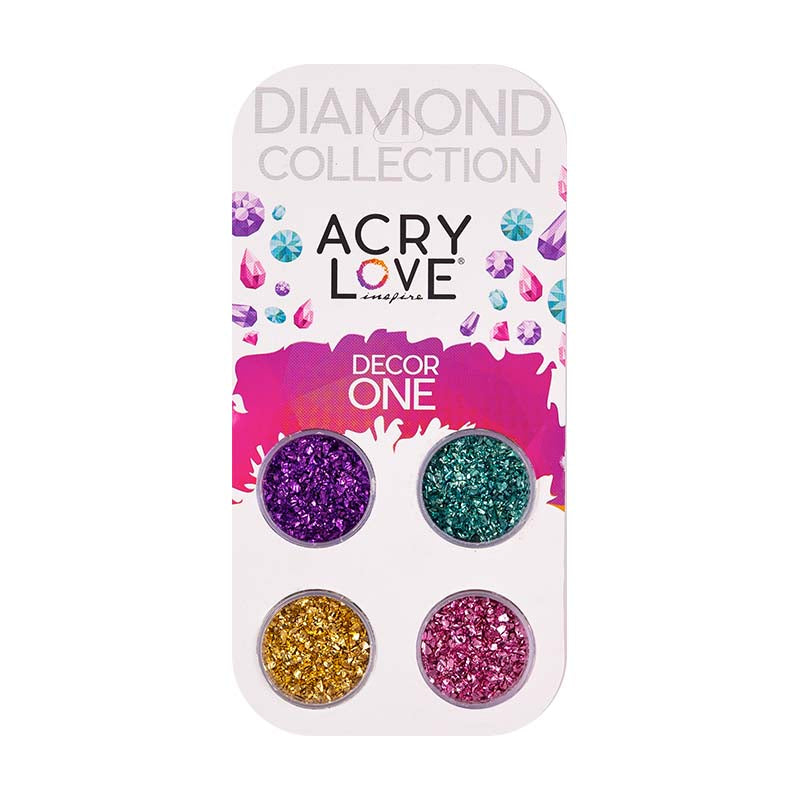 acry love Decor One Rock Metal #3 decoracion para uñas acrilicas