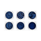 Acry Love Efectos Mix Azules set. 6 piezas para uñas acrilicas