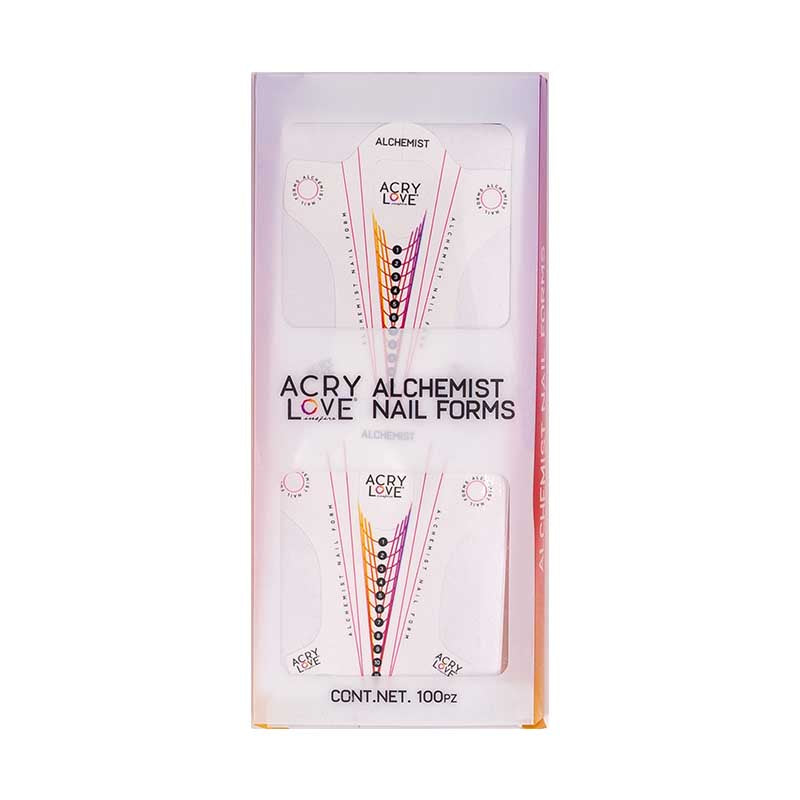 Acry Love Forma Escultural Grande 100 piezas Alchemist para uñas