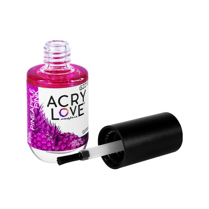 acry love Aceite para Cutícula 14ml Touch Pineaple Pink para uñas