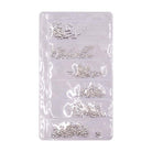 acry love Cartera de metales Mix Plata para decorar uñas acrilicas