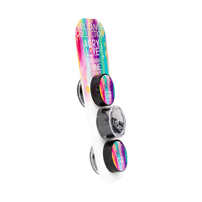acry love Colección Glitter Dream Shine 3 piezas Tono Negro