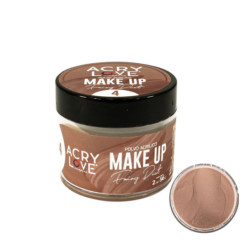 Acry Love Polvo Acrílico MakeUp No.4 de 2oz para uñas