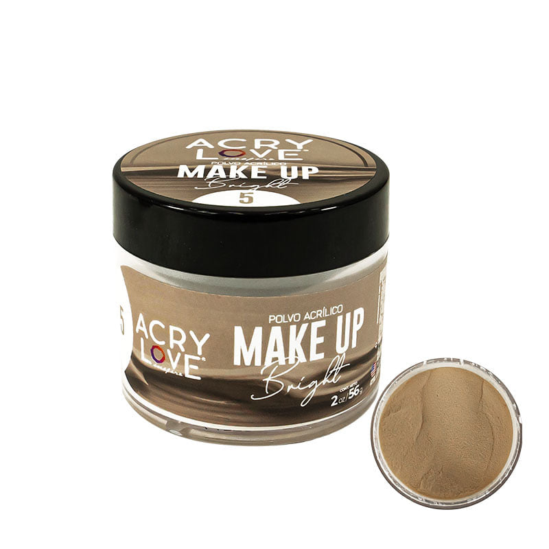 Polvo Acrílico MakeUp No.5 de 2oz para uñas