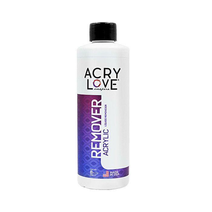 acry love Removedor de acrilico de 8 oz, remover acrilic, producto para uñas acrilicas