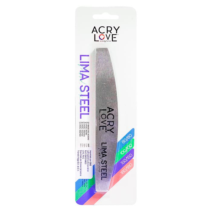 Lima para uñas Steel – Acry Love